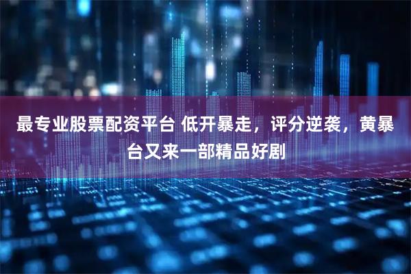 最专业股票配资平台 低开暴走，评分逆袭，黄暴台又来一部精品好剧