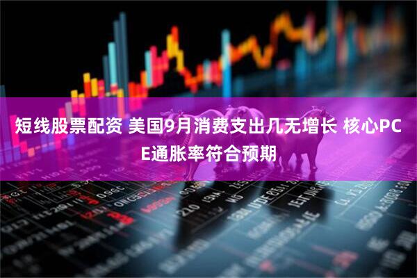 短线股票配资 美国9月消费支出几无增长 核心PCE通胀率符合预期