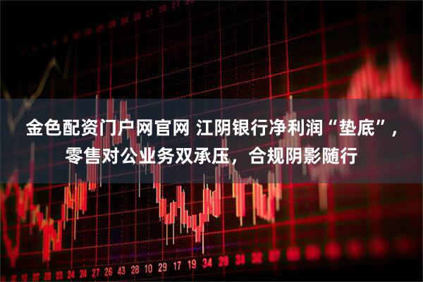 金色配资门户网官网 江阴银行净利润“垫底”，零售对公业务双承压，合规阴影随行